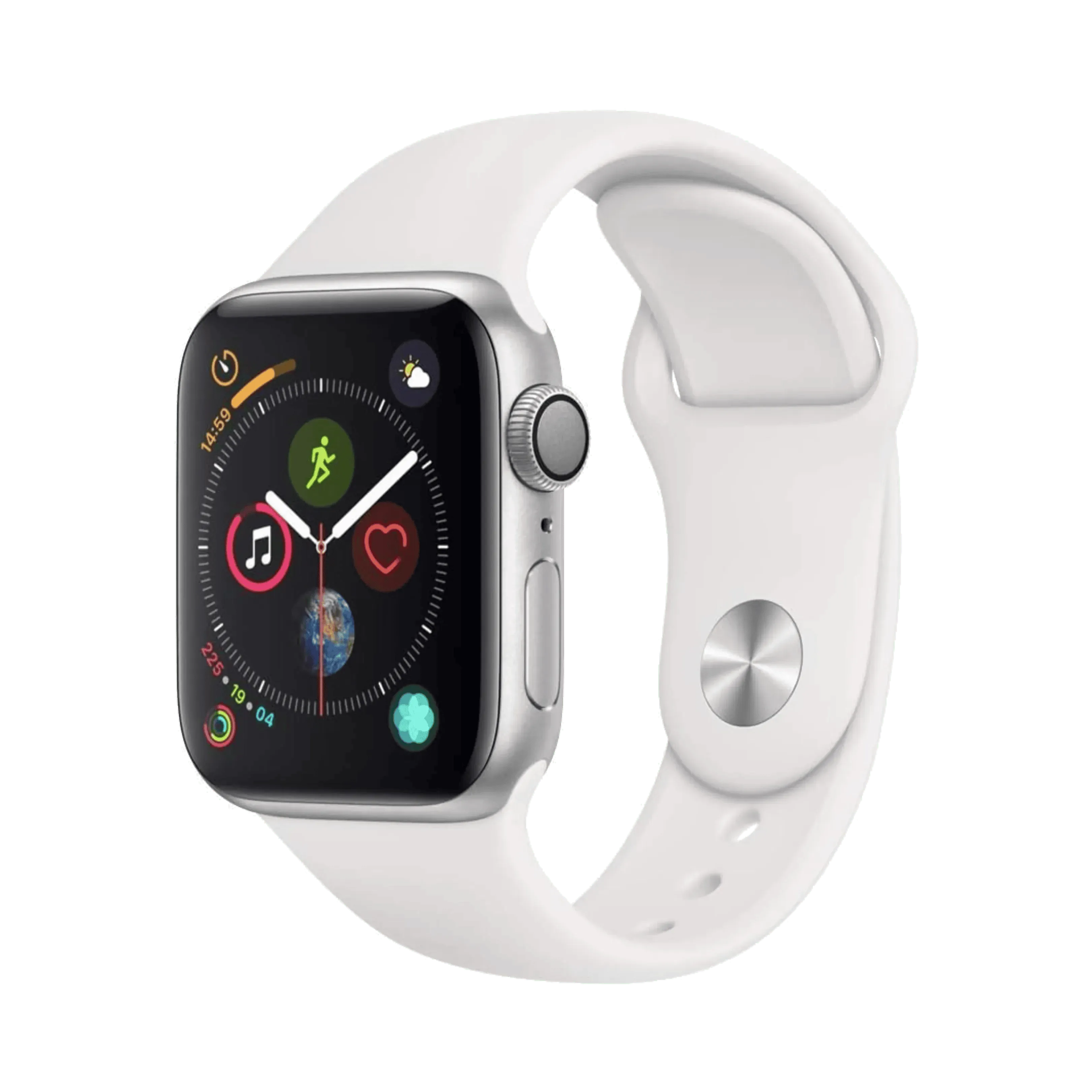 Apple Watch Series 4 - Alüminyum - 40mm - GPS - Gümüş