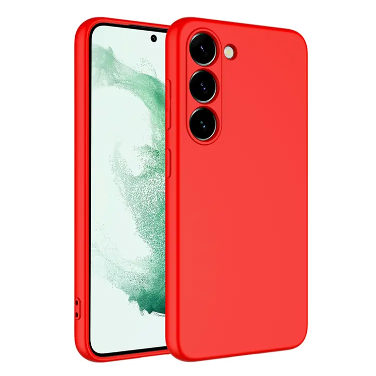 Nettech Samsung Galaxy S23 Plus Uyumlu Trend Seri Arka Koruma Kılıf (Kırmızı) NT-100357