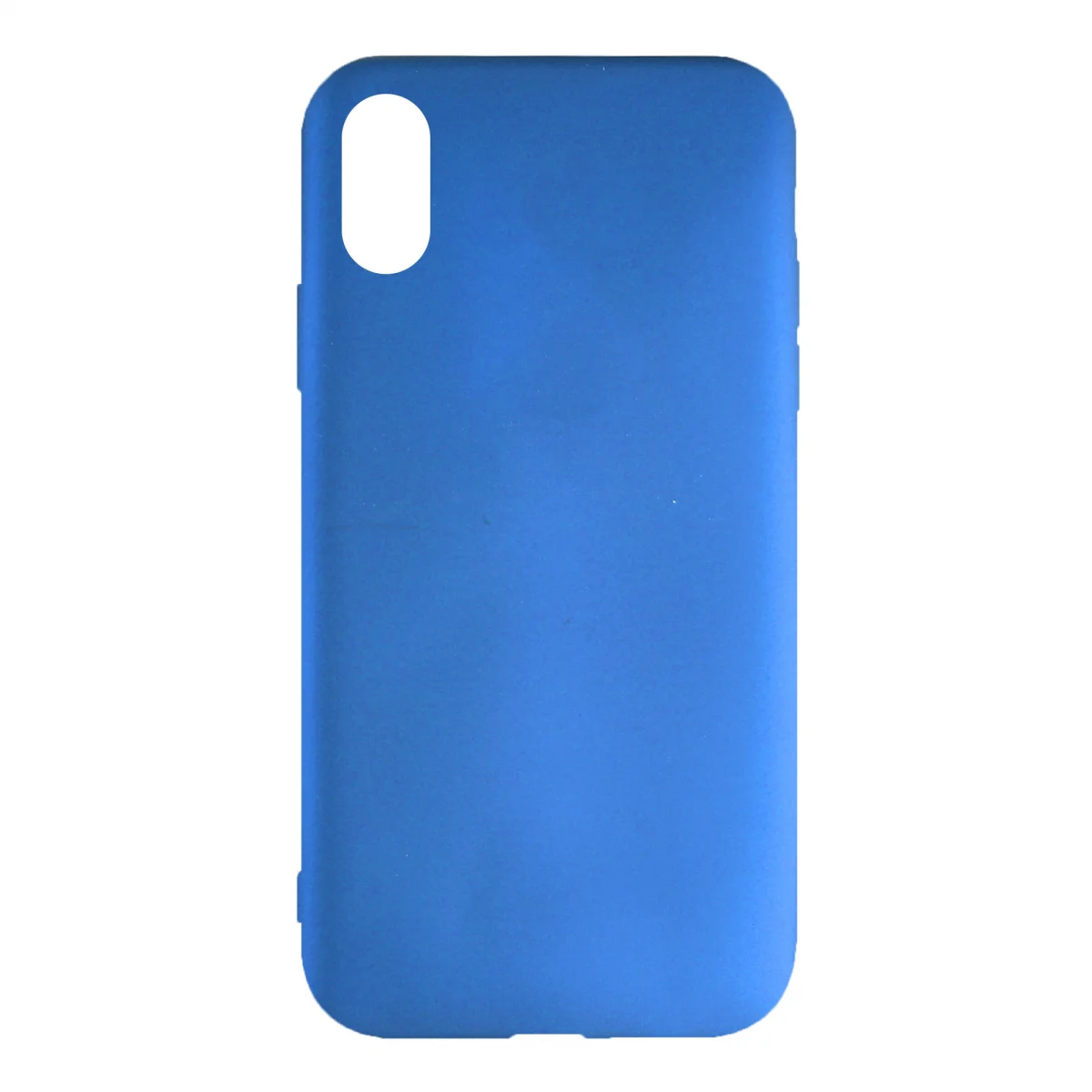 Nettech Apple iPhone XS Max Uyumlu Arka Koruma Arka Koruma Kılıf (Mavi) VR-12357