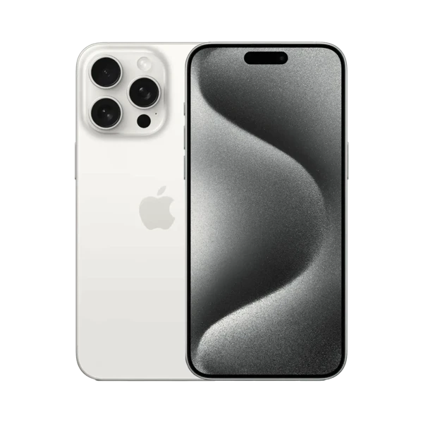Yenilenmiş Apple iPhone 15 Pro 128 GB Beyaz Titanyum - 1