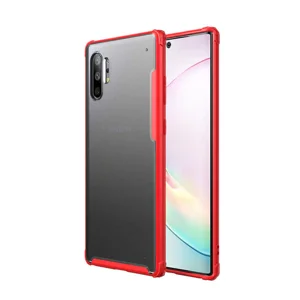 Galaxy Note 10 Plus Kılıf Zore Volks Kapak - Kırmızı