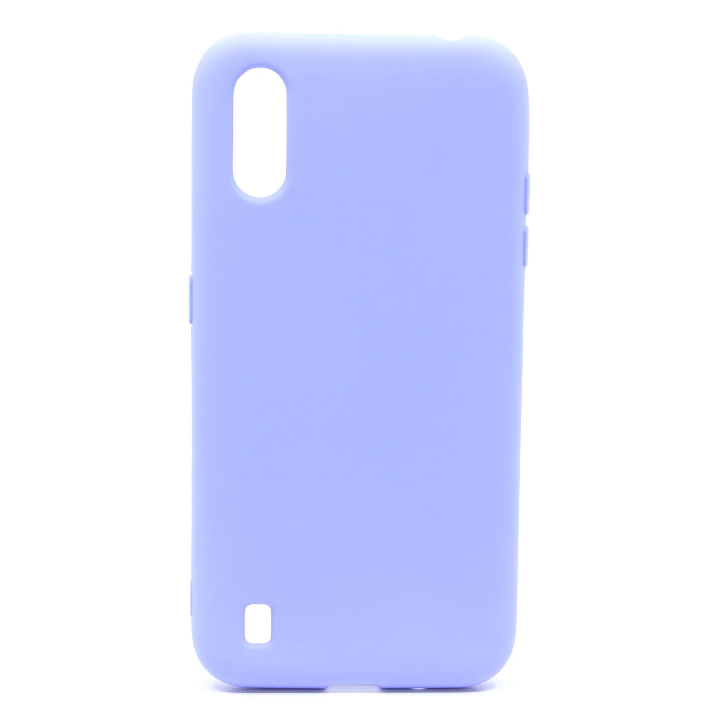 Nettech Samsung Galaxy A01 Uyumlu Nano Arka Koruma Kılıf (Lila) VR-20597