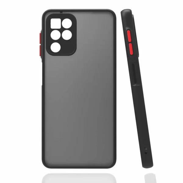 Galaxy M22 Kılıf Zore Hux Kapak - Siyah - 2
