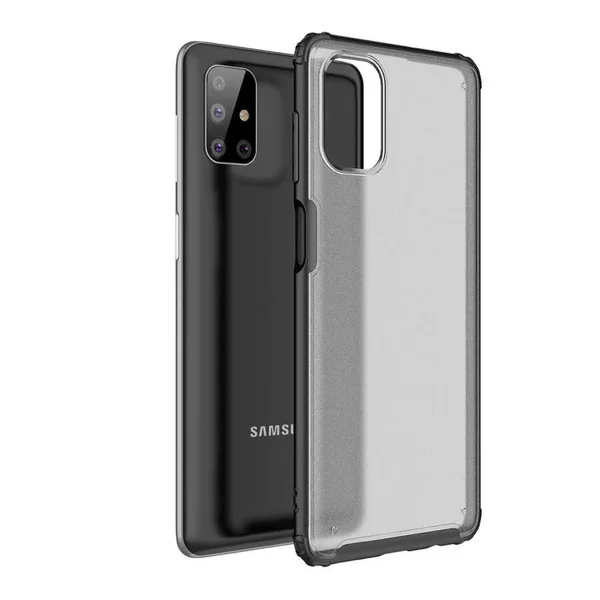 Galaxy M51 Kılıf Zore Volks Kapak - Siyah - 1