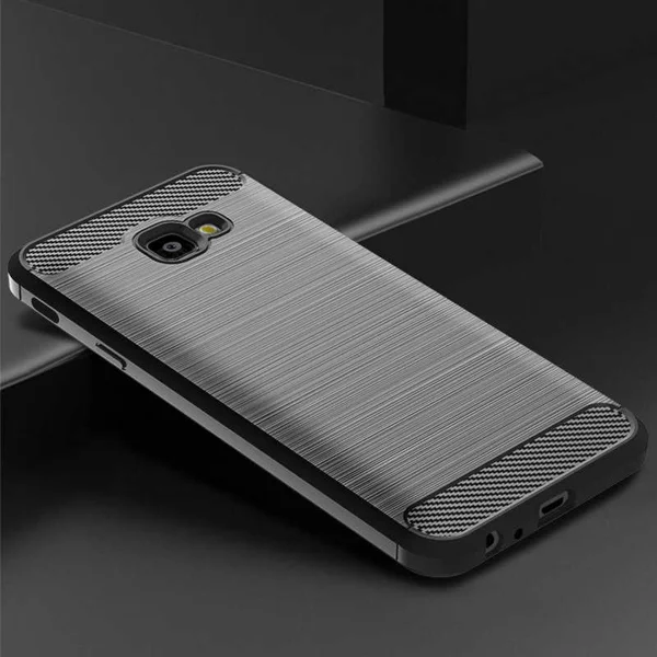Galaxy J4 Plus Kılıf Zore Room Silikon Kapak - Gri - 1