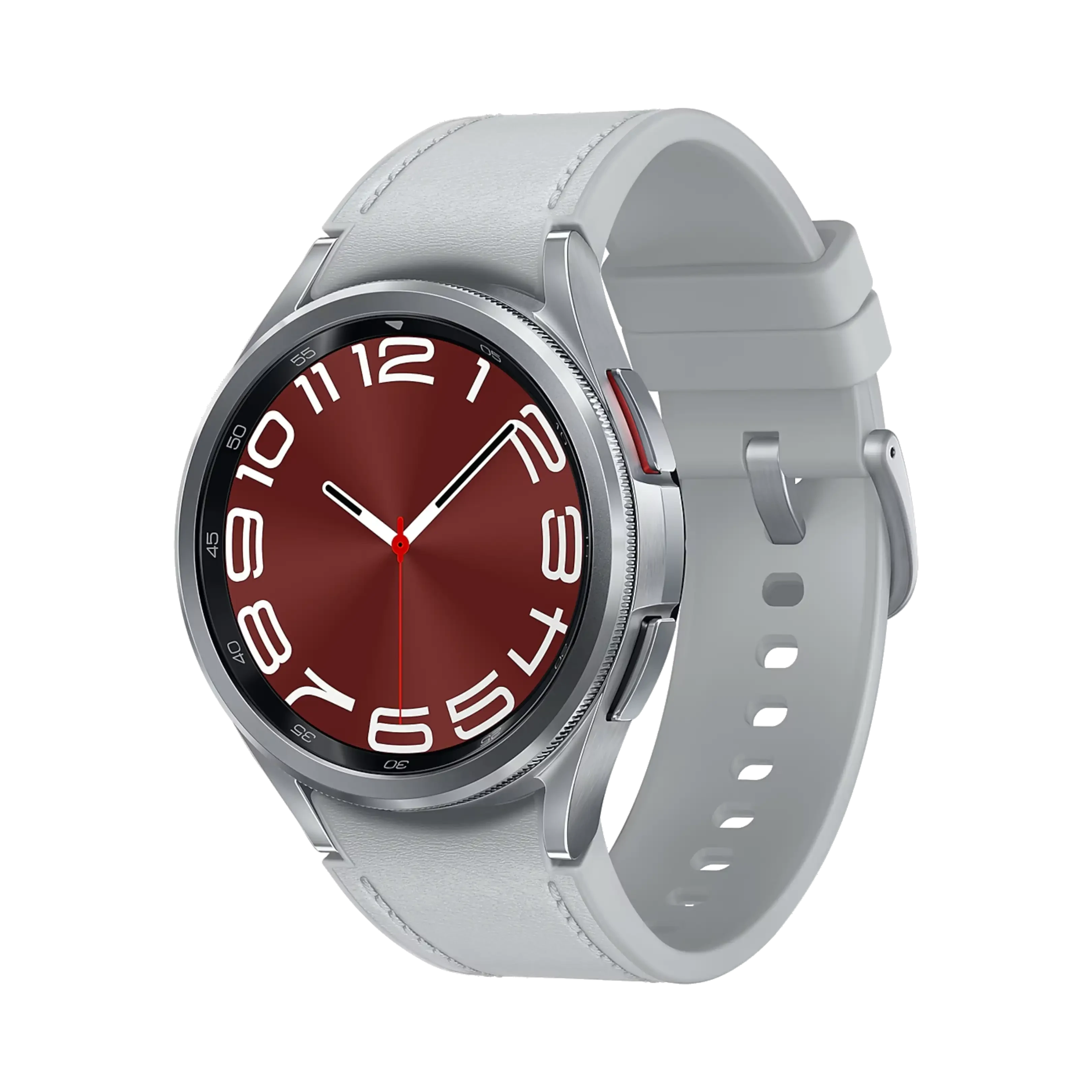Samsung Galaxy Watch 6 Classic - Alüminyum - 43 mm - LTE - Gümüş