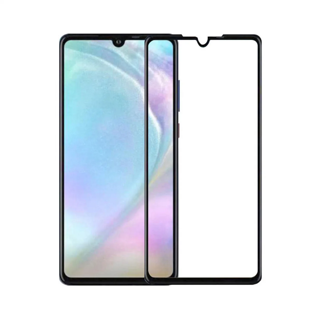 Ufo Huawei P30 Uyumlu Ön Koruma Nano Ekran Koruyucu (Siyah) VR-14413