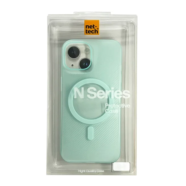 Nettech Apple iPhone 15 Plus Uyumlu NT-N010 Slim Magsafe Arka Koruma Kılıf (Yeşil) NT-104494 - 3