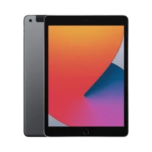 Apple iPad (8. Nesil) - 128 GB - 10.2" - Cellular - Uzay Grisi