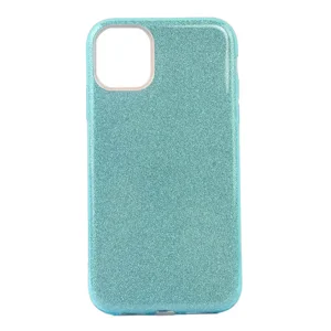 Apple iPhone 11 Pro Max Kılıf Zore Shining Silikon - Mavi