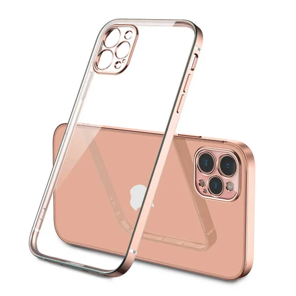Apple iPhone 12 Pro Kılıf Zore Gbox Kapak - Gold - 1