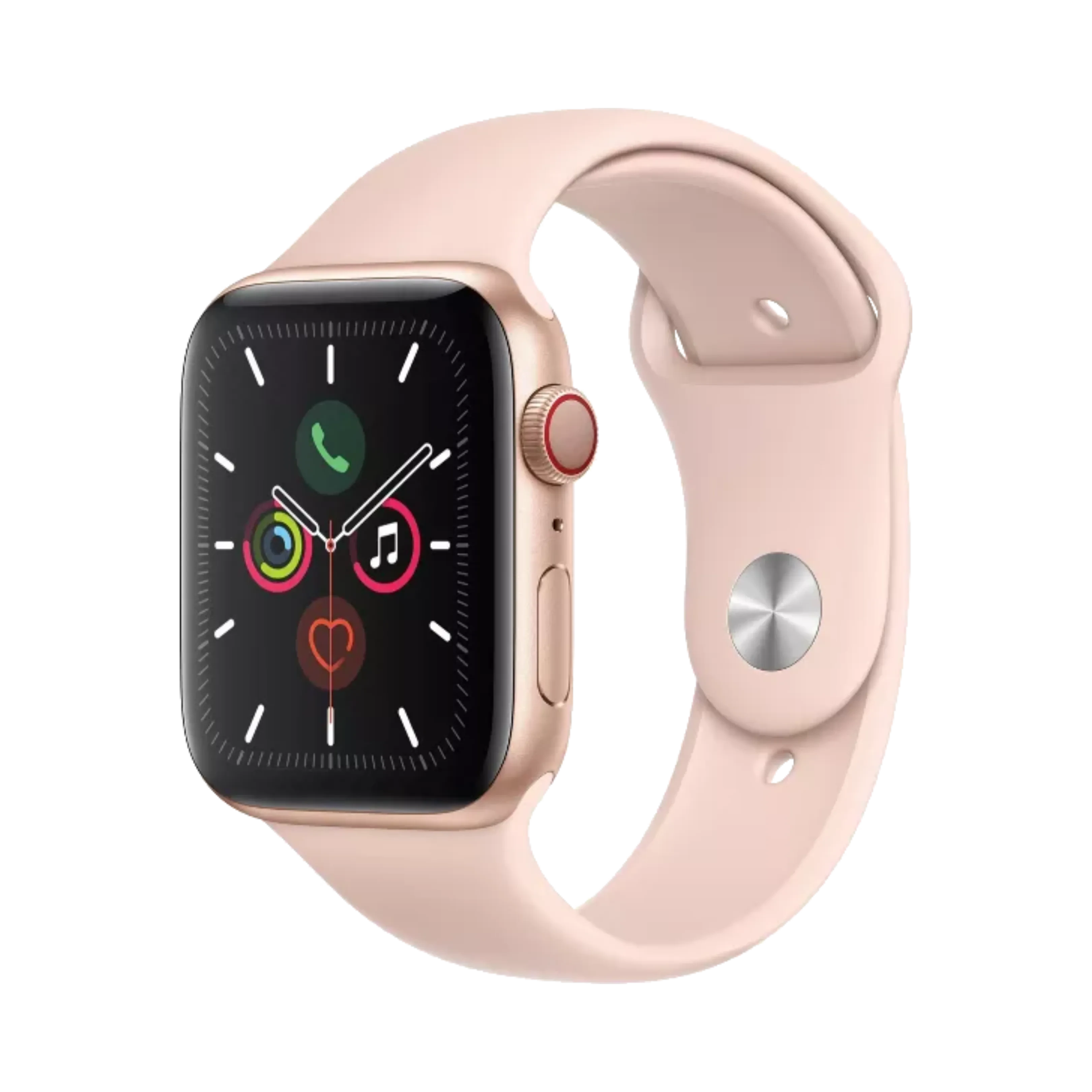 Apple Watch Series 5 - Alüminyum - 44mm - Cellular - Altın