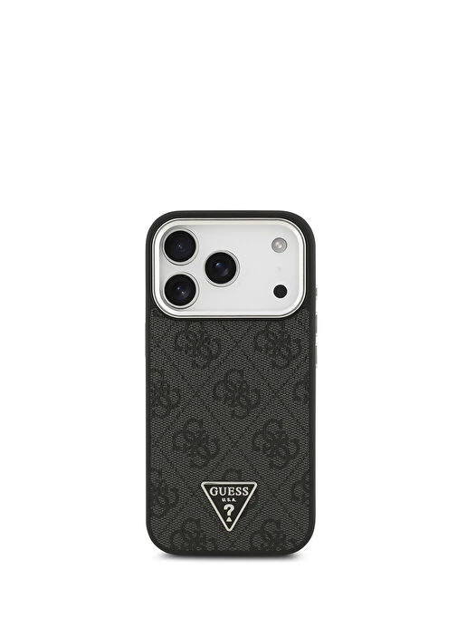 apple ıphone 17 pro max logolu siyah kılıf