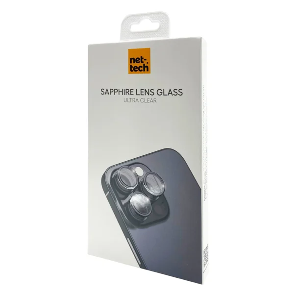 Nettech Apple iPhone 15 Pro Uyumlu Safir Lens Kamera Cam Koruyucu (Mavi) NT-103566 - 2