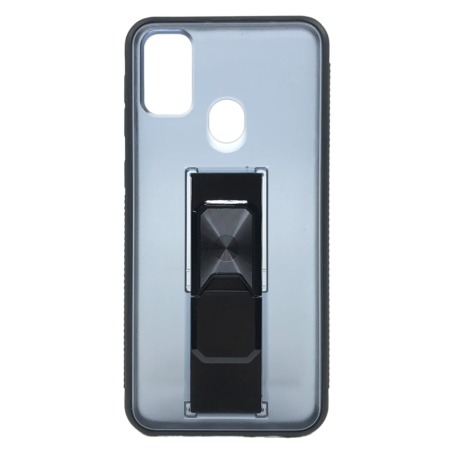 Nettech Samsung Galaxy M21 Uyumlu MicroCase Mıknatıs Yüzüklü Arka Koruma Kılıf (Lila) NT-87026