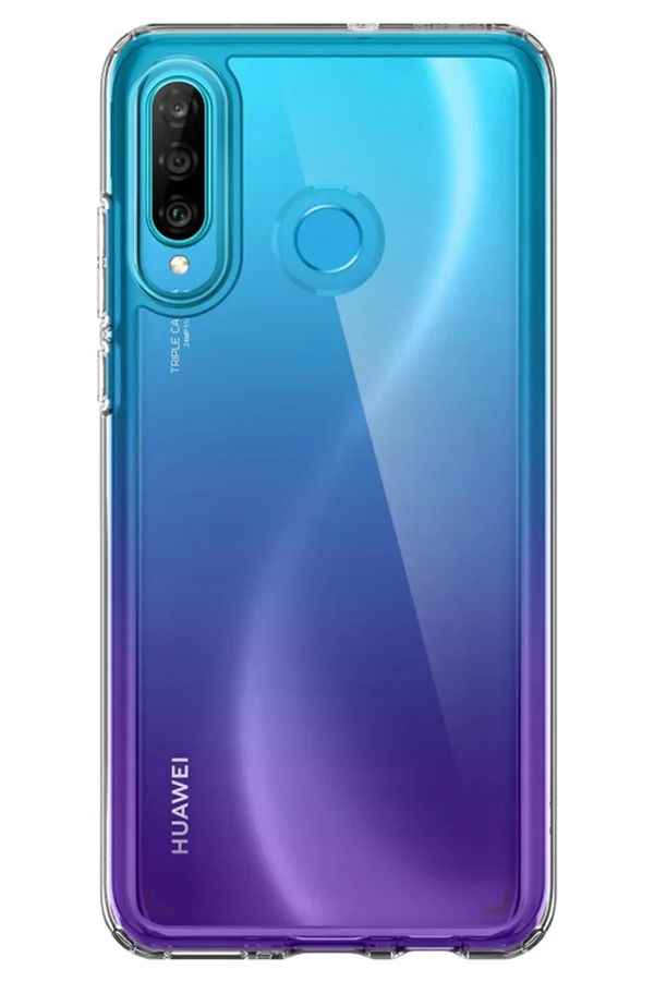 Nettech Huawei P30 Lite Uyumlu Lüx Seri Arka Koruma Kılıf (Şeffaf) VR-12523 - 5