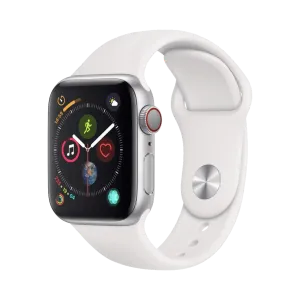 Apple Watch Series 4 - Alüminyum - 40mm - Cellular - Gümüş