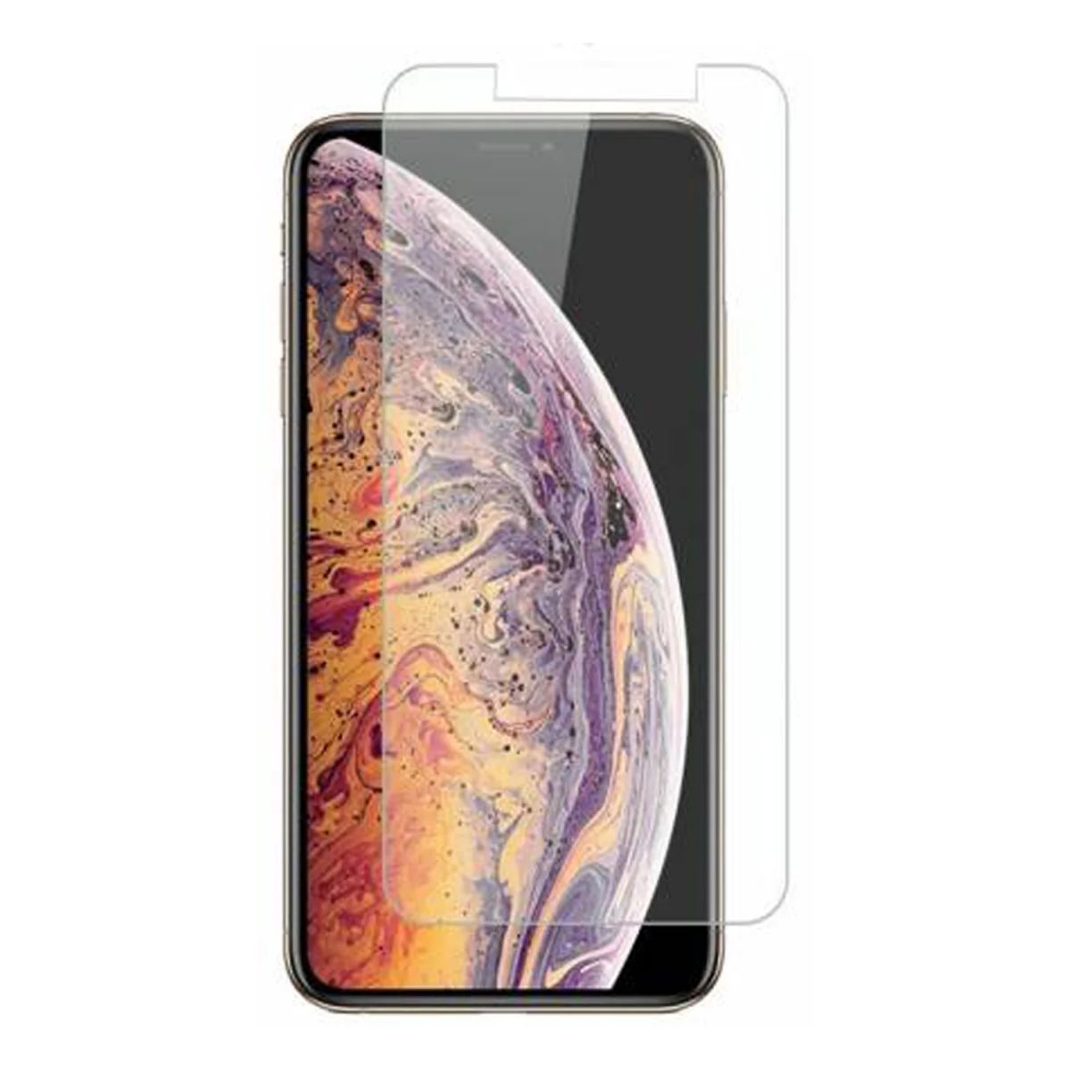 Helt Apple iPhone XS Max Uyumlu Ön Koruma 360 Full Kaplama (Şeffaf) NT-27134