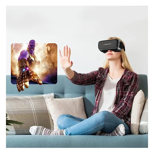 Nettech SC-G15 Telefon Sanal Gerçeklik Gözlüğü (Siyah) NT-101909 - 2