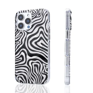 Apple iPhone 14 Pro Max Kılıf Magsafe Şarj Özellikli Zore Jago Kapak - Siyah-Beyaz