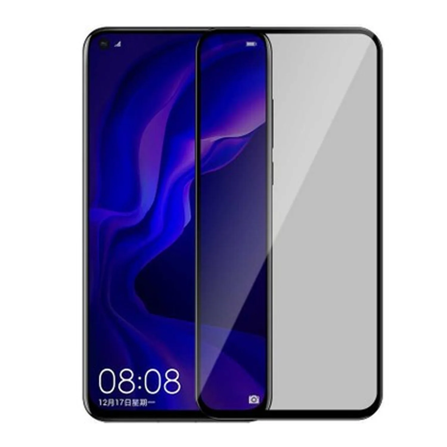 Nettech Oppo A96 Uyumlu Ön Koruma Hayalet Seramik Nano Ekran Koruyucu (Siyah) NT-98731