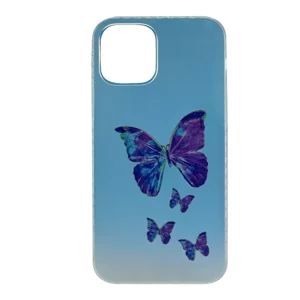 Nettech Apple iPhone 13 Mini Uyumlu Hologram Baskılı Arka Koruma Kılıf (Çeşitli Desen) NT-103731