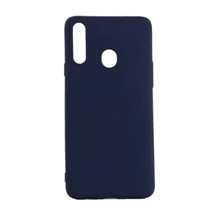 Galaxy A20S Kılıf Zore Premier Silikon Kapak - Lacivert