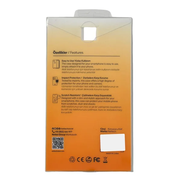 Nettech Apple iPhone 15 Pro Max Uyumlu NT-N029 Arka Koruma Kılıf (Kahverengi) NT-107376 - 4