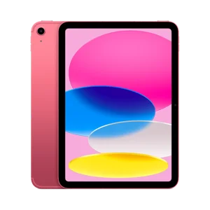 Apple iPad (10. Nesil) - 256 GB - 10.9" - Cellular - Pembe