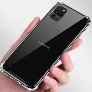 Galaxy S20 Ultra Kılıf Zore Nitro Anti Shock Silikon - Renksiz