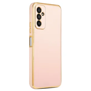 Galaxy M13 Kılıf Zore Bark Kapak - Rose Gold