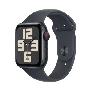 Apple Watch SE - Alüminyum - 44mm - Cellular - Gece yarısı