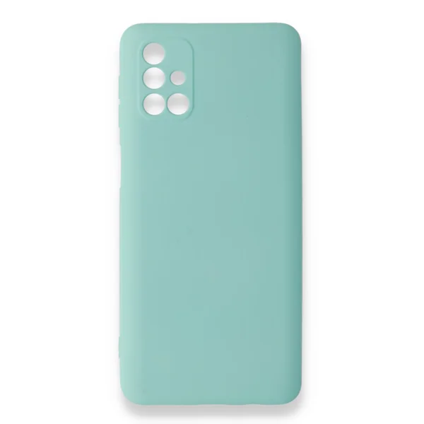 Nettech Samsung Galaxy M31S Uyumlu Nano Arka Koruma Kılıf (Turkuaz) NT-87350 - 1