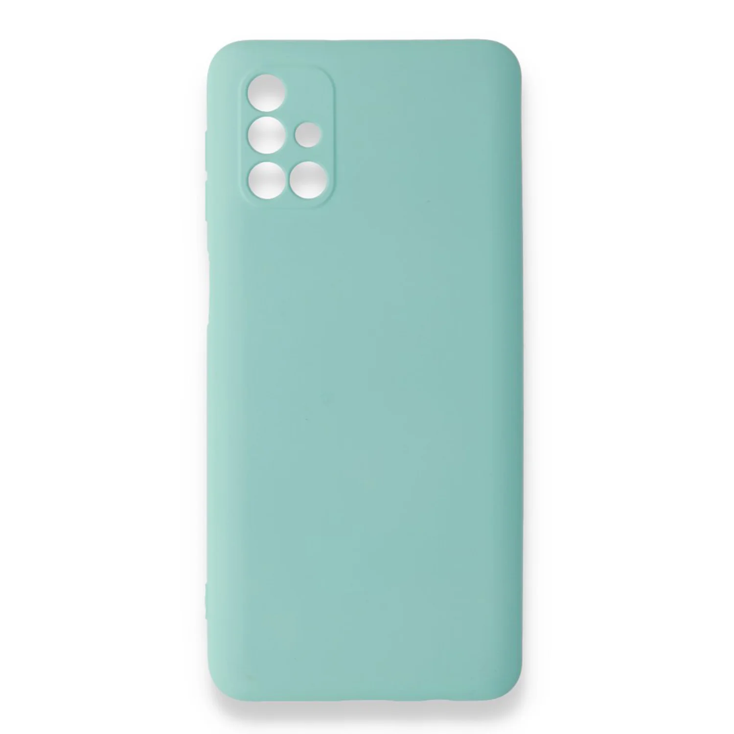 Nettech Samsung Galaxy M31S Uyumlu Nano Arka Koruma Kılıf (Turkuaz) NT-87350
