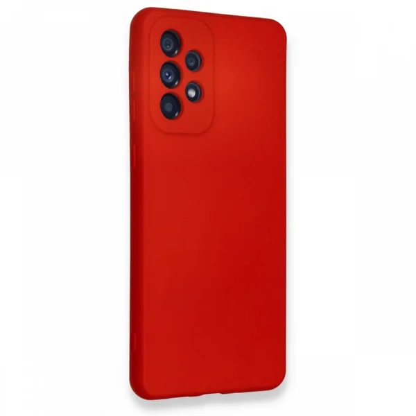 Nettech Samsung Galaxy A33 Uyumlu Nano Arka Koruma Kılıf (Kırmızı) NT-94039 - 2