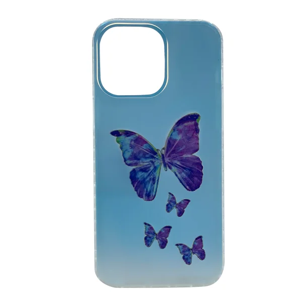 Nettech Apple iPhone 12 Pro Uyumlu Hologram Baskılı Arka Koruma Kılıf (Çeşitli Desen) NT-103736