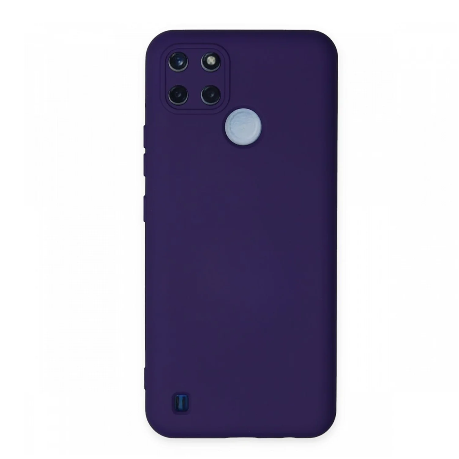 Nettech Realme C25Y Uyumlu Lansman Seri Arka Koruma Kılıf (Derin Mor) NT-100159