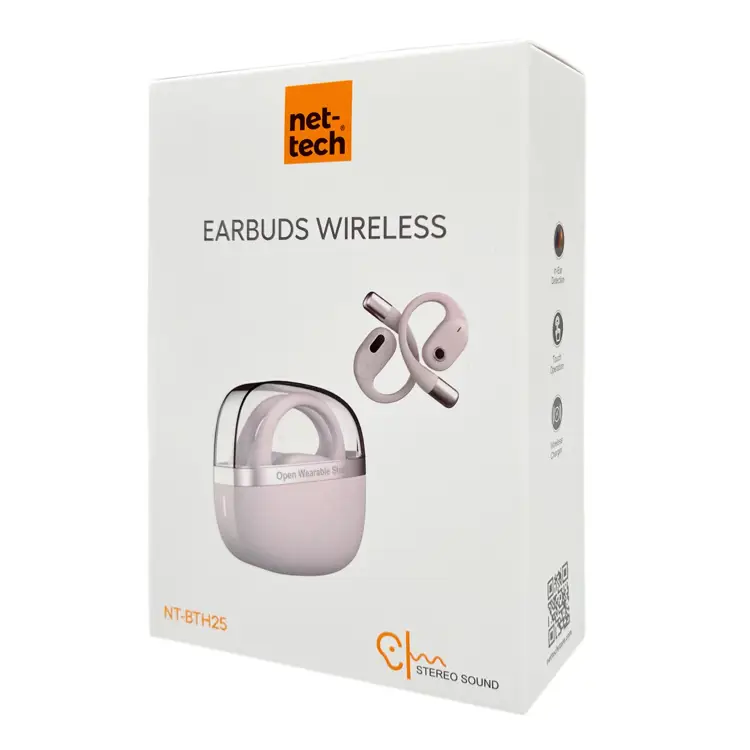 Nettech NT-BTH25 Kulakiçi Bluetooth Kulaklık (Gold) NT-107858
