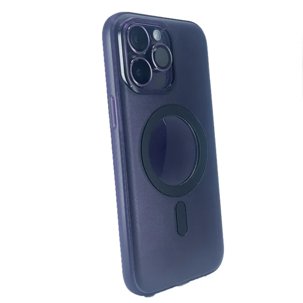 Nettech Apple iPhone 14 Pro Max Uyumlu Mega Magsafe Arka Koruma Kılıf (Mor) NT-98009 - 2