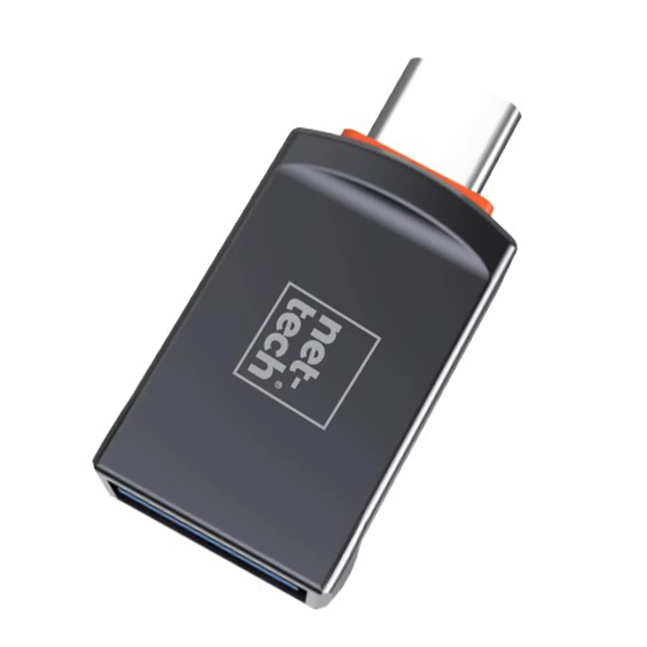 Nettech NT-OT06 USB To Type-c Dönüştürücü (Siyah) NT-100958