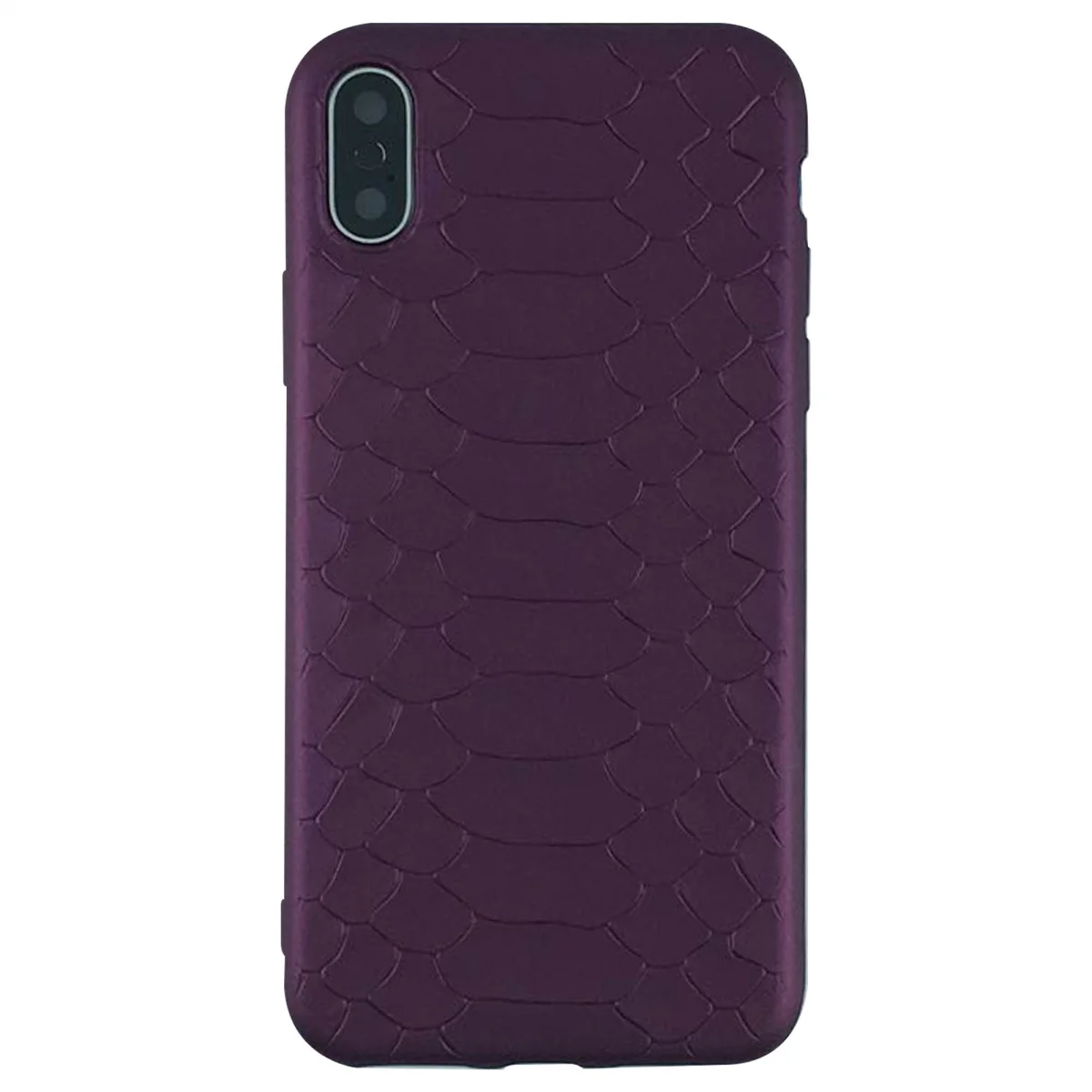 Nettech Apple iPhone X Uyumlu Timsah Seri Arka Koruma Kılıf VR-7264