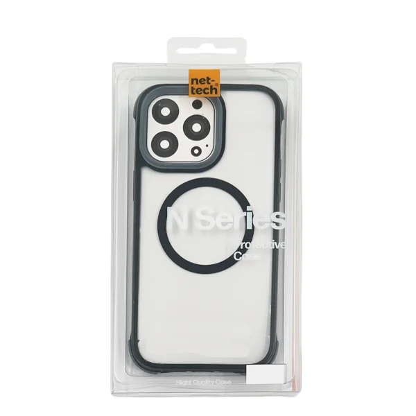 Nettech Apple iPhone 14 Pro Max Uyumlu NT-N040 Arka Koruma Kılıf (Siyah) NT-108193 - 3