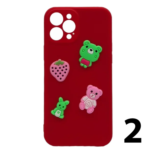 Nettech Apple iPhone 12 Pro Max Uyumlu Maskot Seri Arka Koruma Kılıf (Karışık Renk) NT-106232 - 2