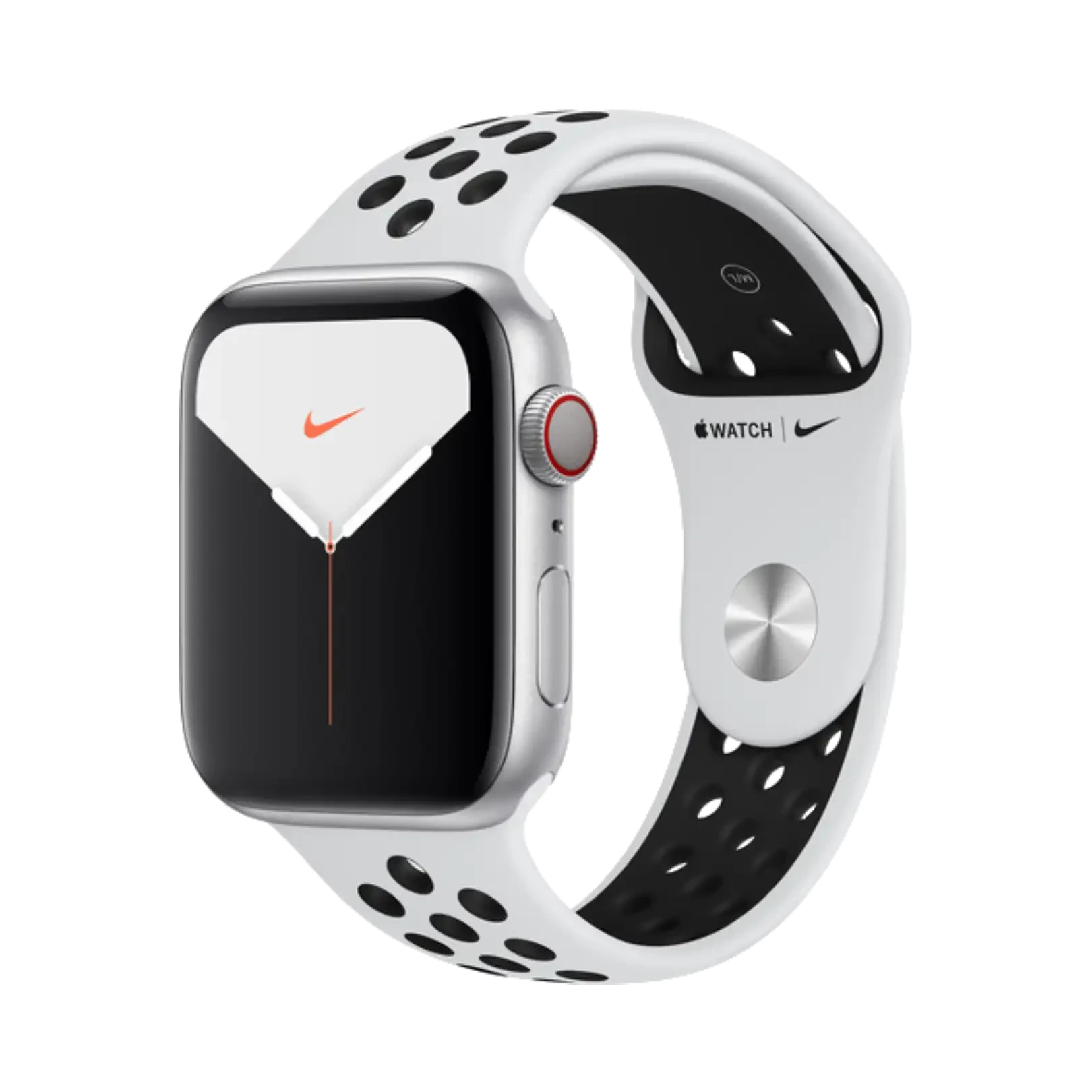 Apple Watch Series 5 Nike - Alüminyum - 44mm - GPS + Cellular - Gümüş