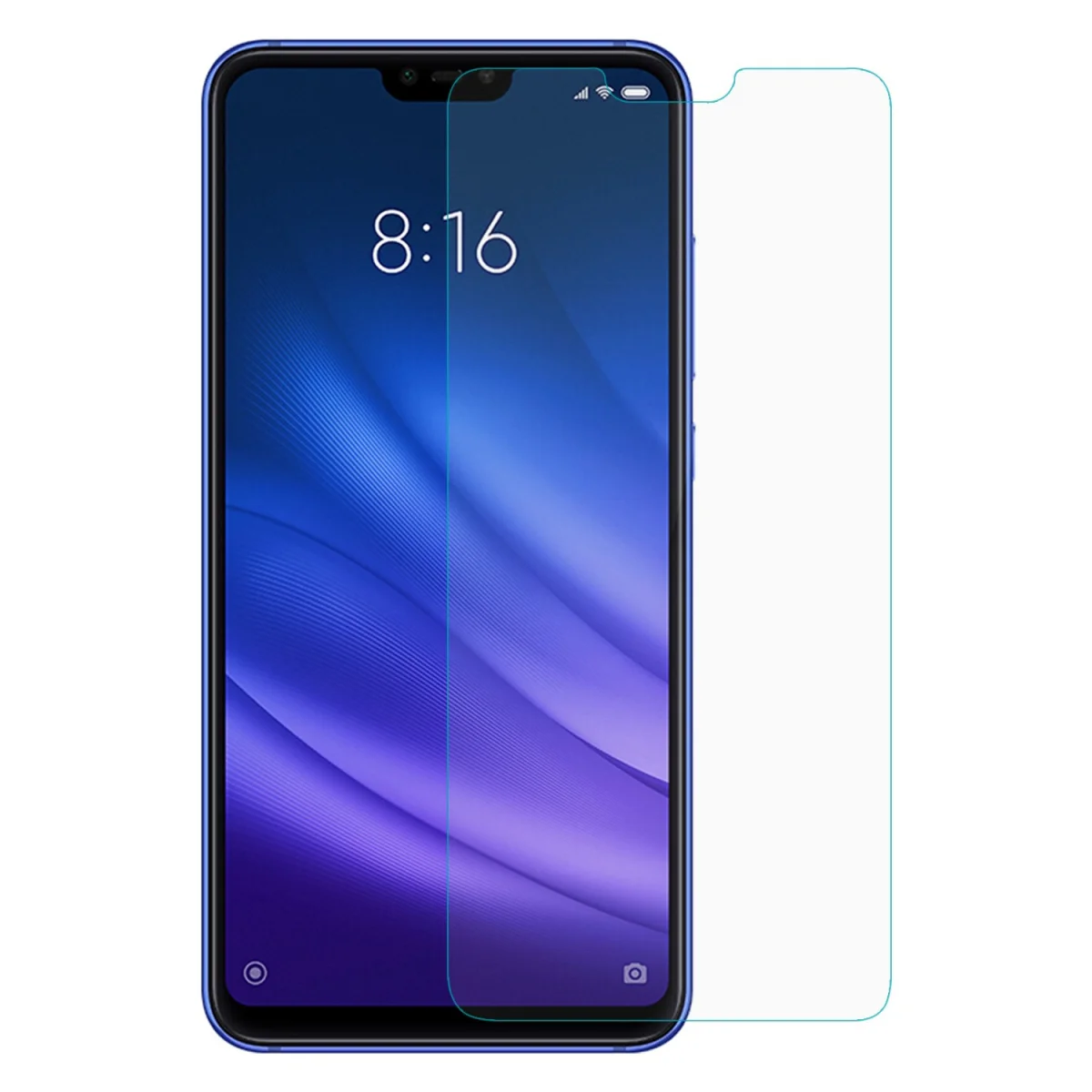 Nettech Xiaomi Mi 8 Lite Uyumlu Ön Koruma Cam Ekran Koruyucu NT-27688