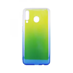 Nettech Samsung Galaxy M30 Uyumlu Glaze Arka Koruma Kılıf (Mavi) VR-15307