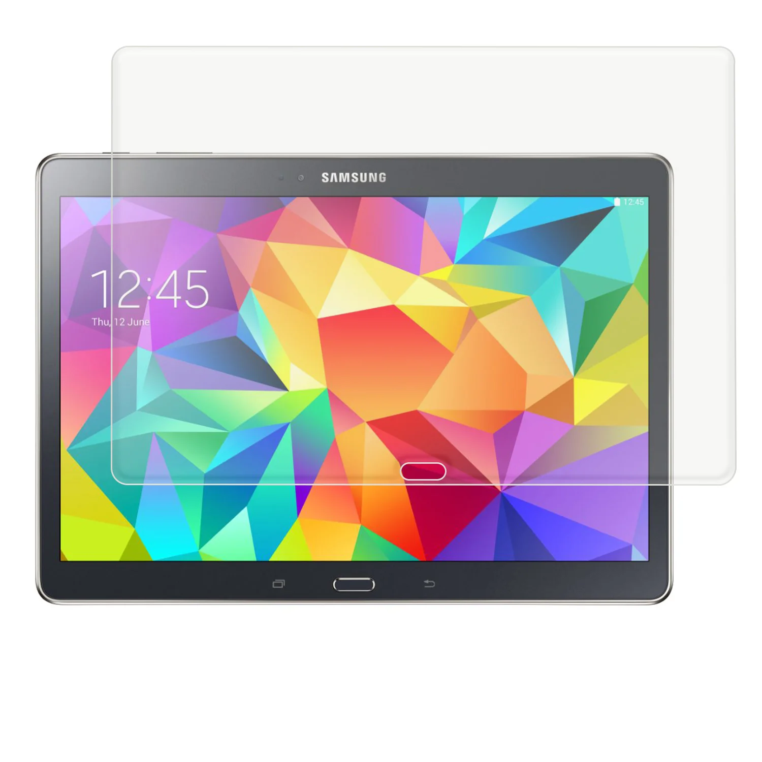 Nettech Samsung Galaxy T850 Uyumlu Ön Koruma Cam Ekran Koruyucu (Şeffaf) VR-20504