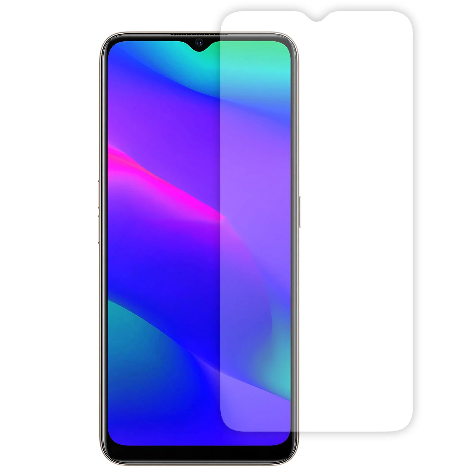 Nettech Oppo A91 Uyumlu Ön Koruma Nano Ekran Koruyucu (Şeffaf) NT-81177