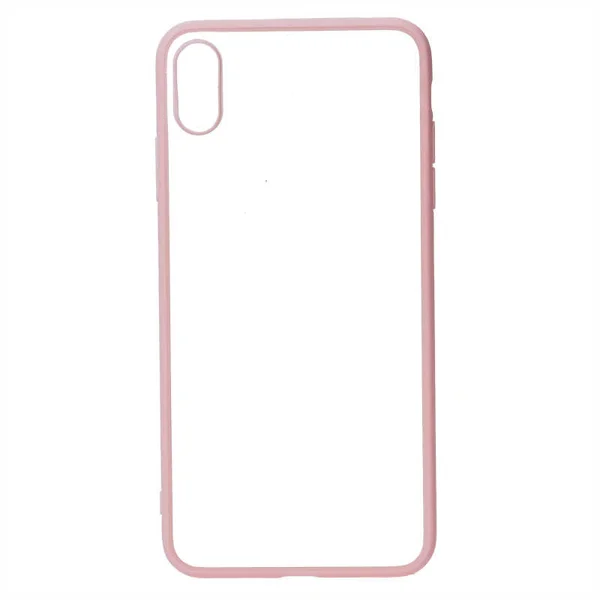 Apple iPhone XS Max 6.5 Kılıf Zore Endi Kapak - Pembe - 1