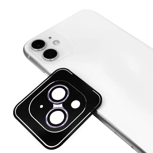 Apple iPhone 11 Zore CL-09 Kamera Lens Koruyucu - Mor - 1